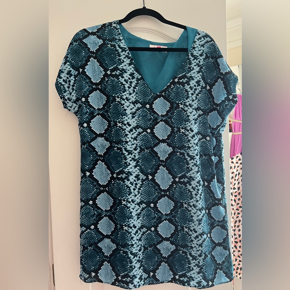 BuddyLove Baker V-Neck Shift Dress size XS